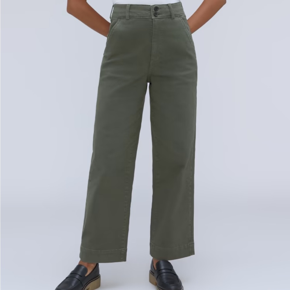Everlane Organic Wide Leg Pants